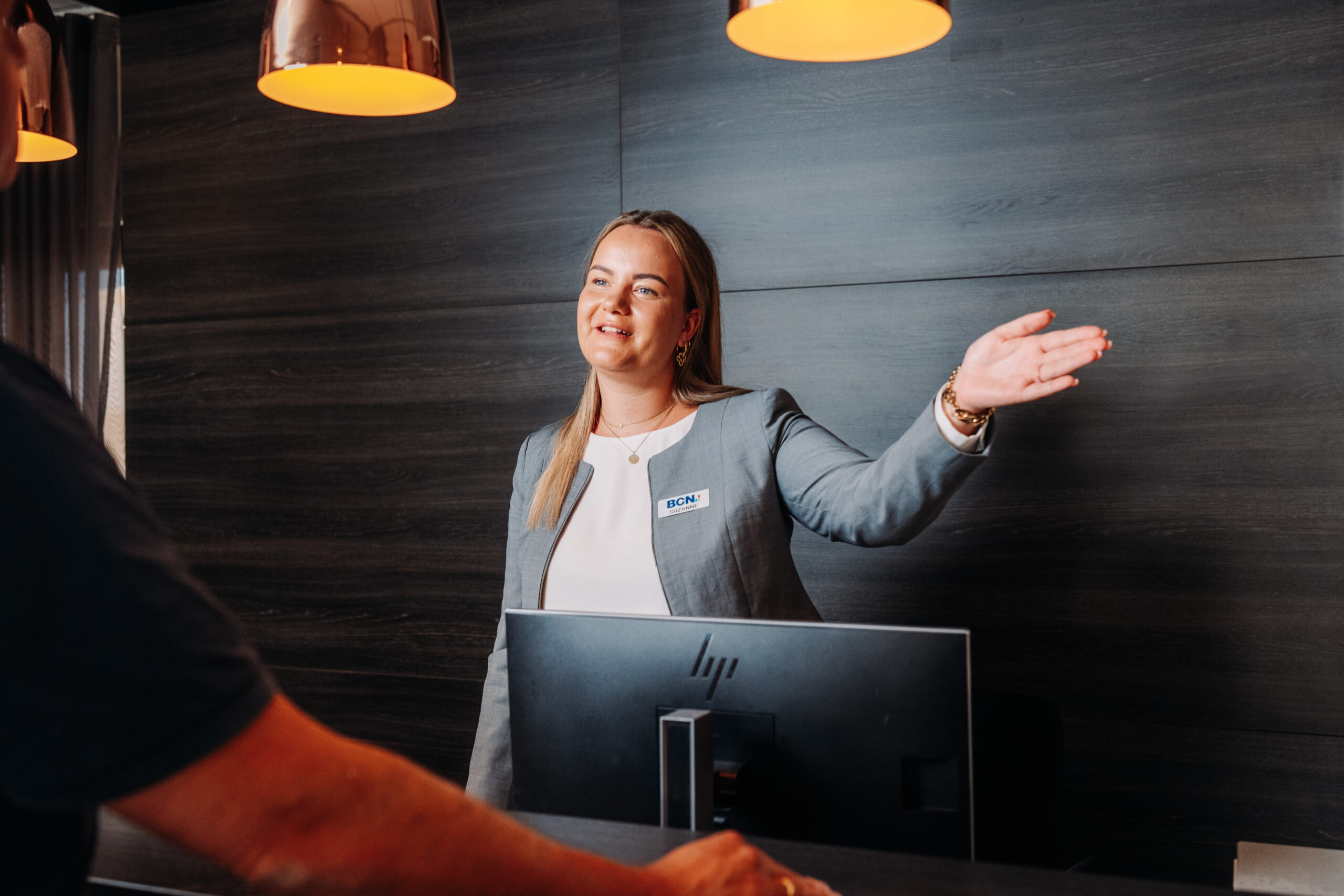 Receptioniste bij BCN